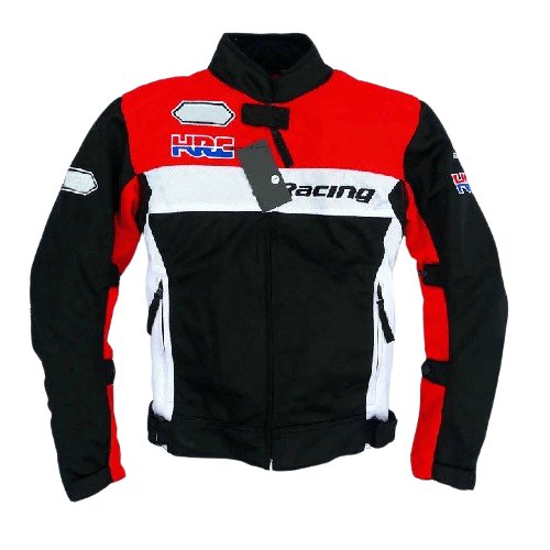 Red racing jacket