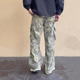 Camouflage baggy jeans