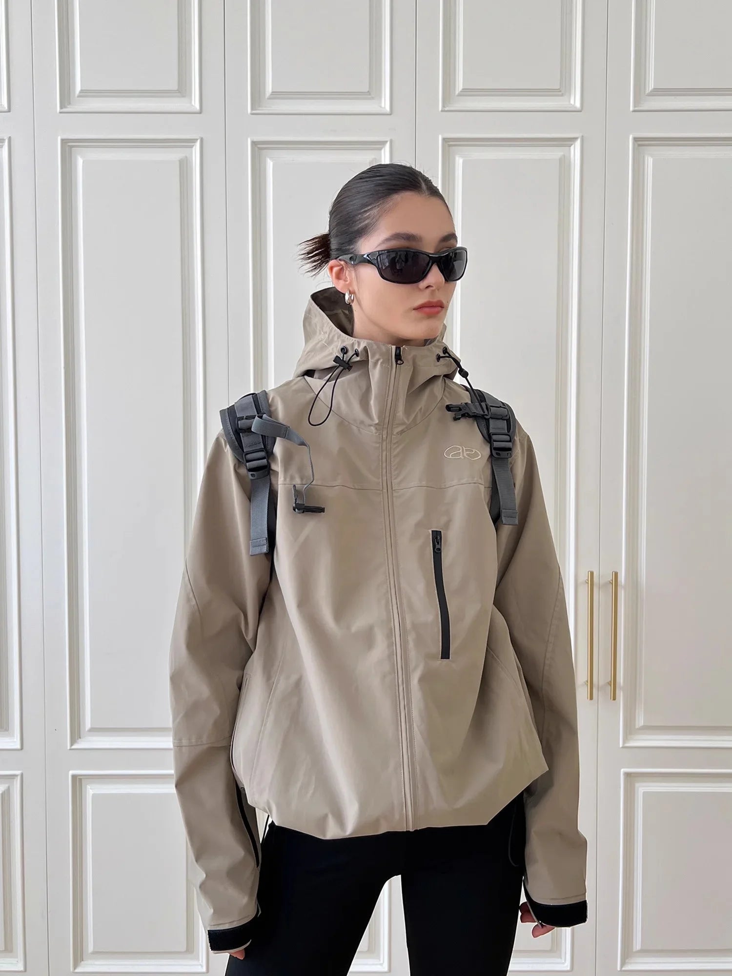 Gorpcore puffer jacket