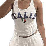 Crop top italia