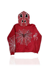 full-zip-spiderman-hoodie-rouge